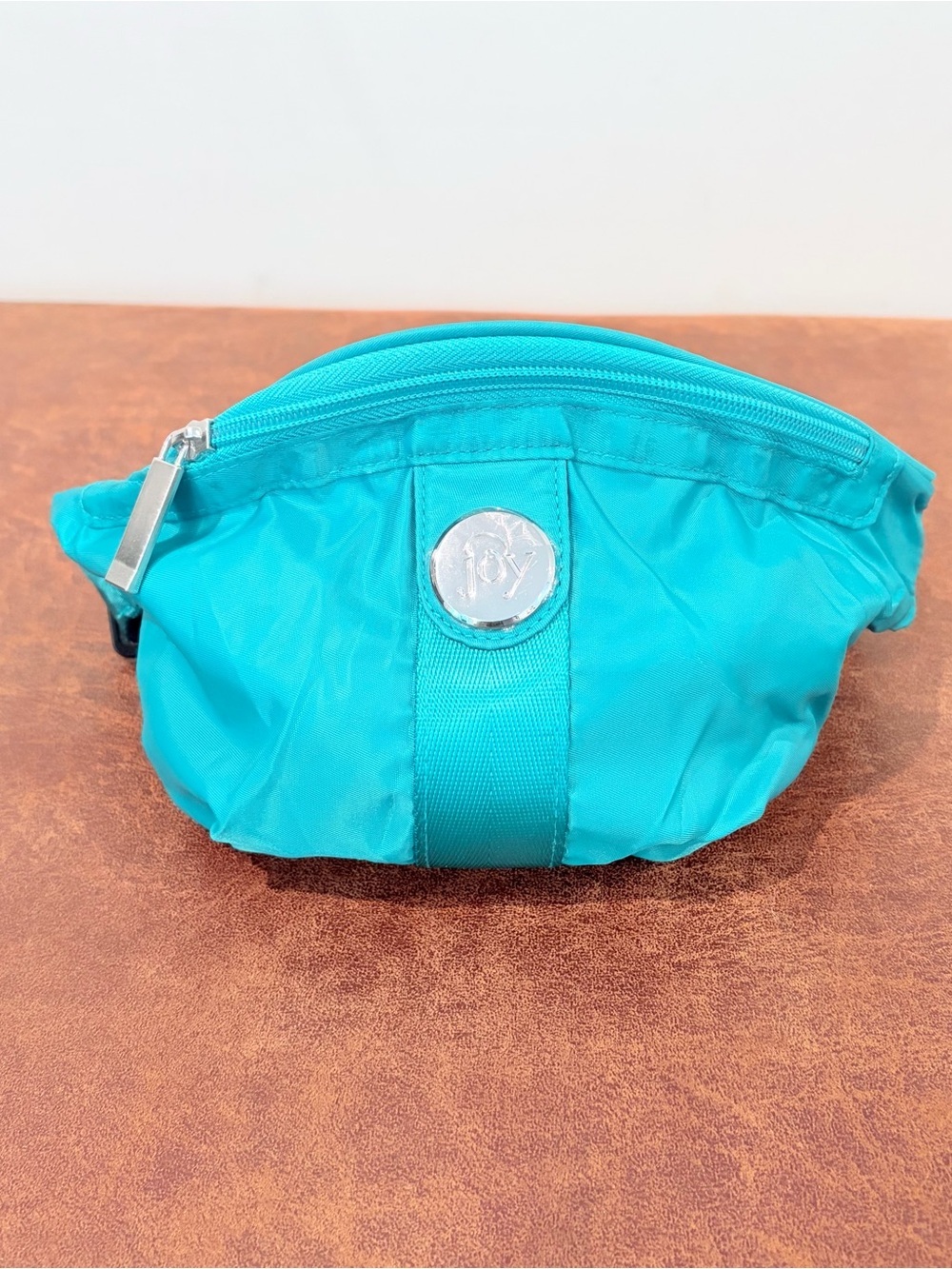 Joy Teal Nylon Travel Tote & Belt Bag Set Y2K Sportcore Coastalcore Vacation Gym - Picture 13 of 15